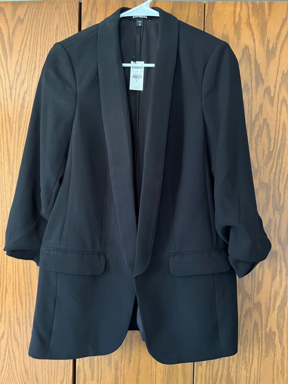 Express Black Shawl-Collar Blazer